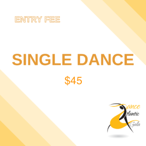 Single Dance Entry- PRO-AM ONLY