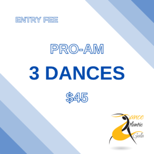 Pro-Am 3-Dance Entry