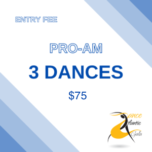 Pro-Am 3-Dance Entry