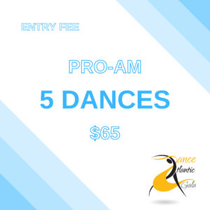 Pro-Am 5-Dance Entry