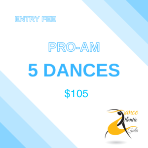 Pro-Am 5-Dance Entry