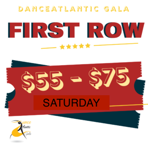 Saturday: First Row